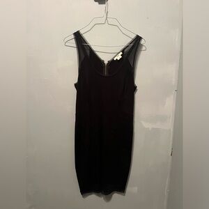 Helmut Lang Black Mini Dress